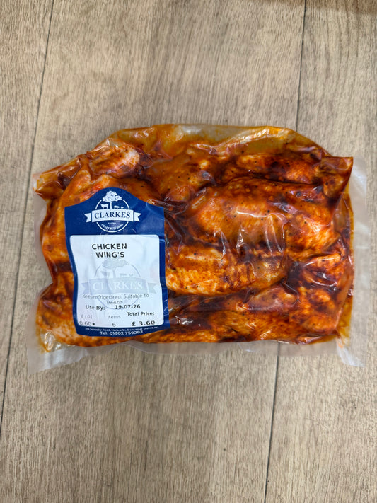 Clarkes Butchers Chicken Wings