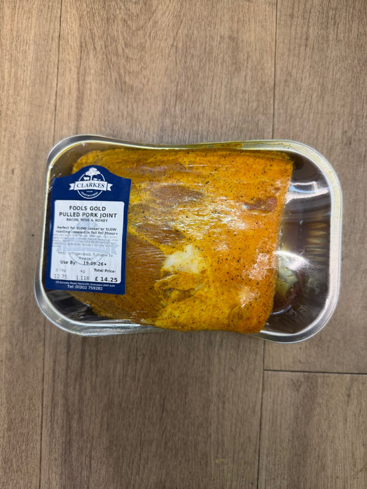Clarkes Butchers Fools Gold Pulled Pork Joint