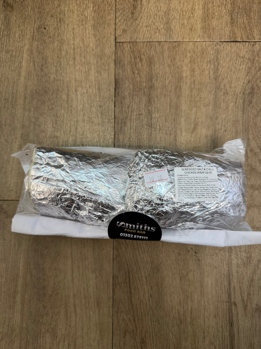 Smiths Food Bar Shredded Salt & Chilli Chicken Wrap