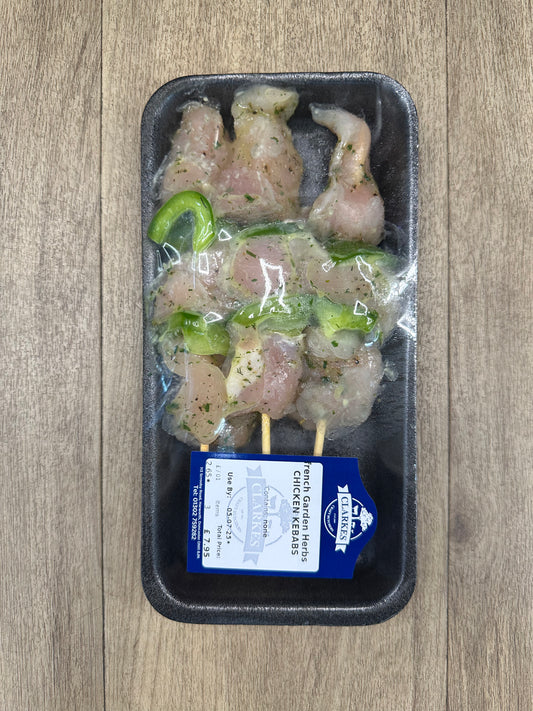 Clarkes Butchers French Garden Herbs Chicken Kebabs