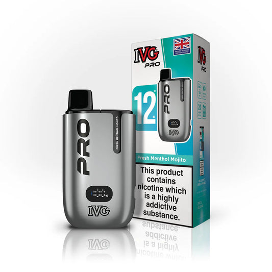 IVG Pro 12 With 10000 Puffs Fresh Menthol Mojito