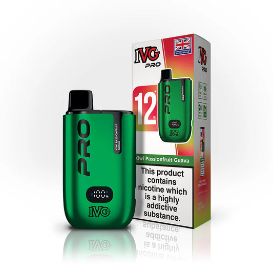 IVG Pro 12 With 10000 Puffs Kiwi Passionfruit Guava