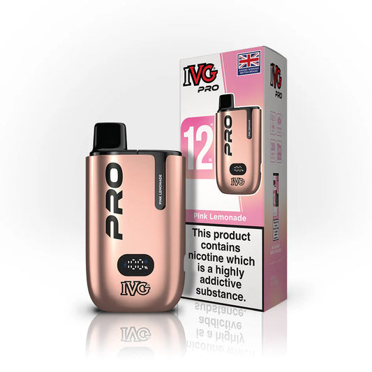IVG Pro 12 With 10000 Puffs Pink Lemonade