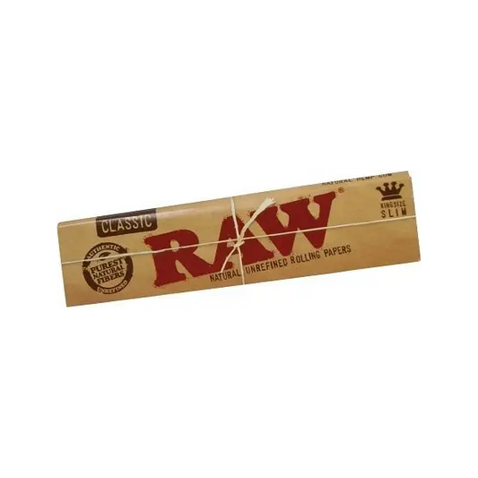 RAW Classic Connoisseur King Size Slim Rolling Papers & Tips