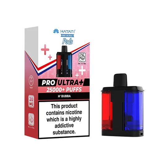 Hayati Pro Ultra Plus Prefilled Pods (Refills) Hubba Bubba