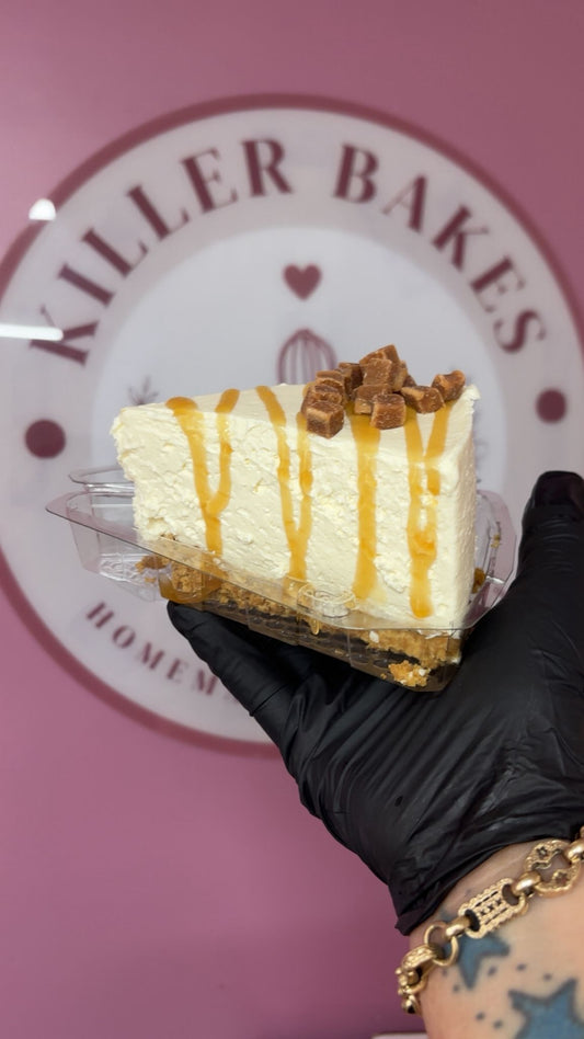 Killer Bakes XL Cheesecake Salted Caramel Fudge