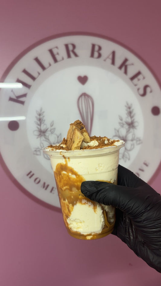 Killer Bakes Cheesecake Cup Biscoff