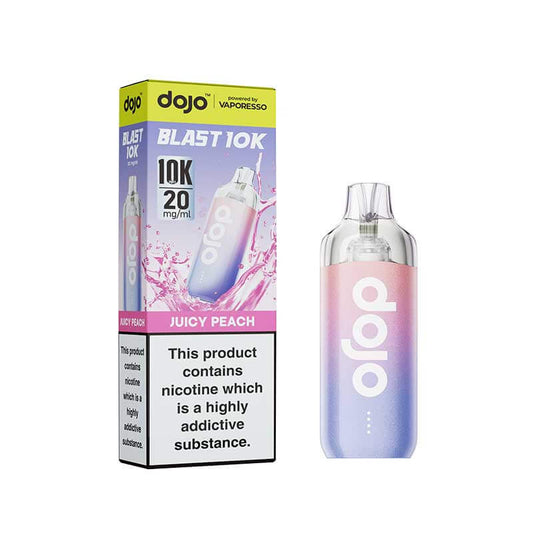 DOJO 10K Prefilled Pod Vape Kit Juicy Peach