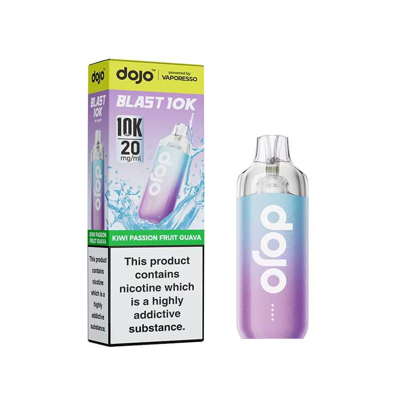 DOJO 10K Prefilled Pod Vape Kit Kiwi Passionfruit Guava