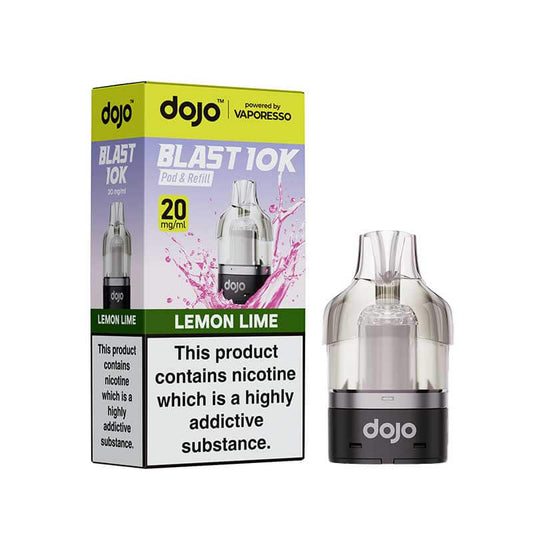 DOJO 10K Prefilled Pod & Refill Lemon Lime