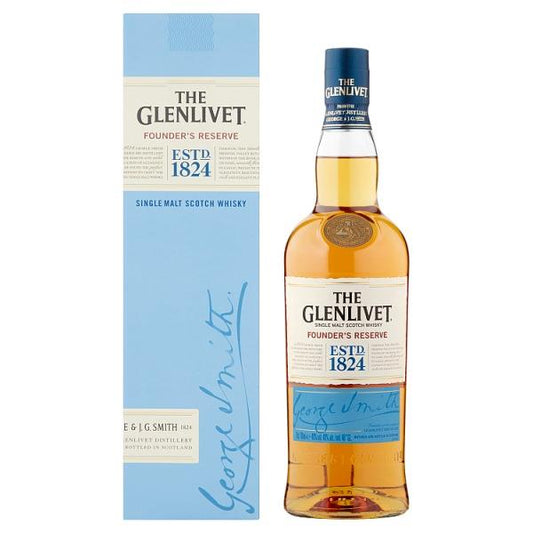 The Glenlivet Founder's Reserve Single Malt Scotch Whisky 70cl