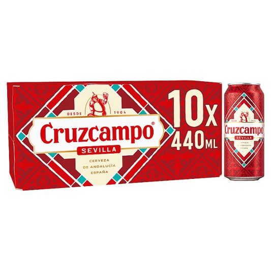 Cruzcampo Sevilla Lager 10x440ml