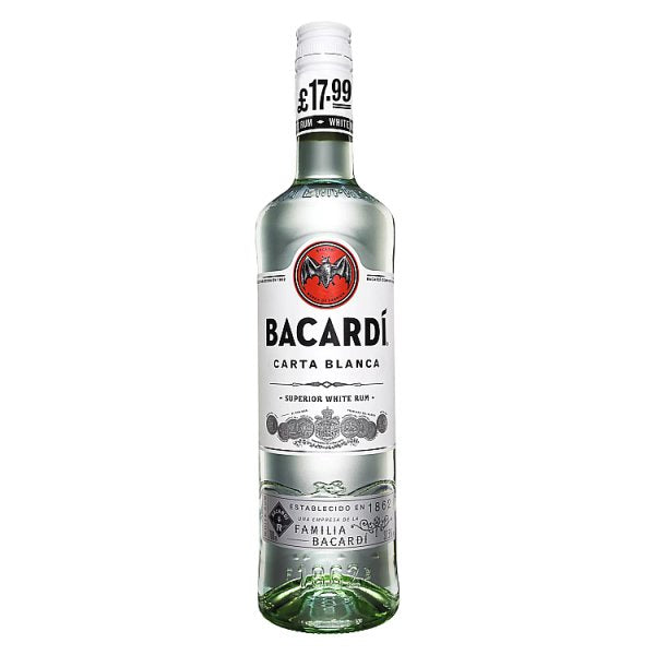 BACARDÍ Carta Blanca Superior White Rum 70cl