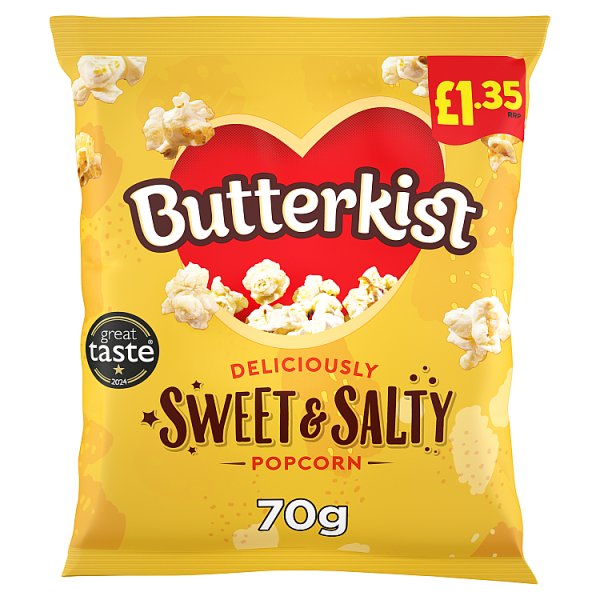 Butterkist Sweet & Salty Popcorn 70g