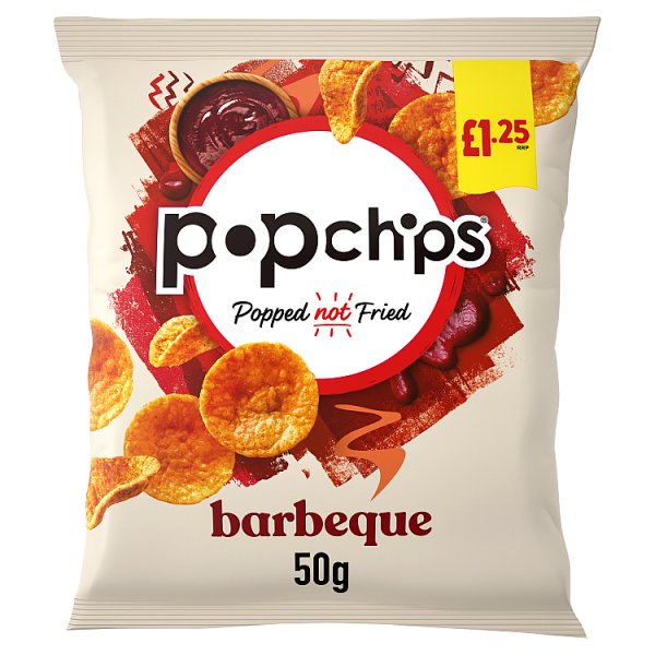 popchips Barbeque Crisps 50g