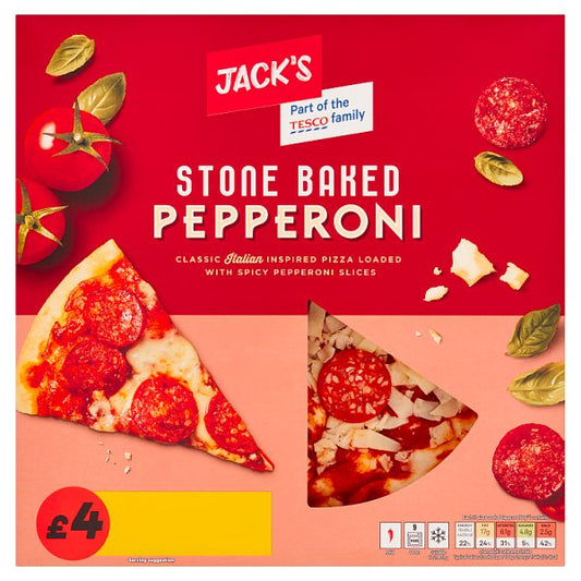 Jack's Stone Baked Pepperoni 335g