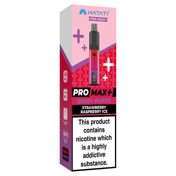 Hayati Pro Max+ Kit Strawberry Raspberry Ice 6k