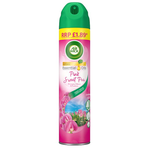 Air Wick Pink Sweet Pea Aerosol 300ml