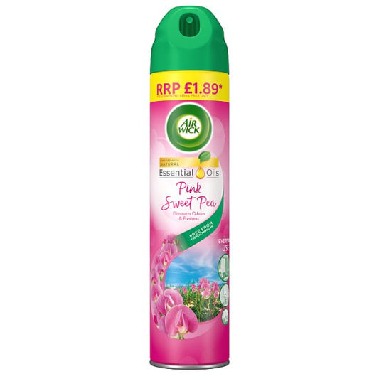 Air Wick Pink Sweet Pea Aerosol 300ml
