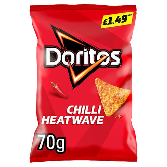 Doritos Crisps Chilli Heatwave 70g