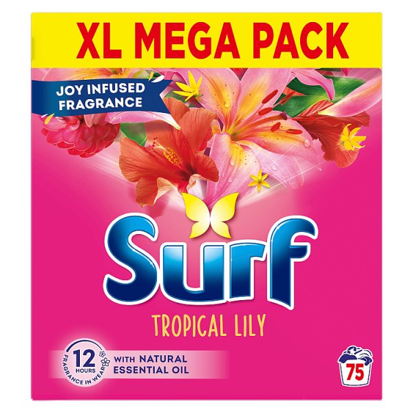 Surf Tropical Lily Washing Powder 75 washes 3.75 kg