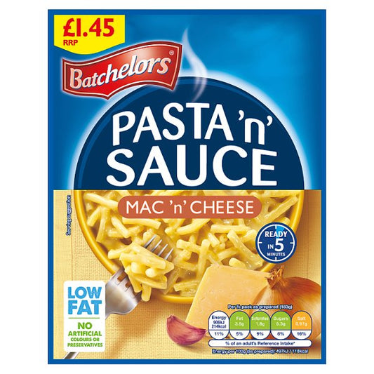 Batchelors Pasta 'n' Sauce Mac 'n' Cheese 99g