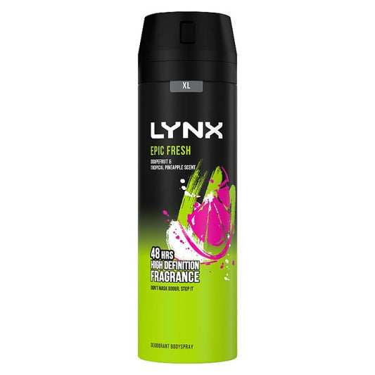 Lynx Epic Fresh Body Spray For Men 200ML