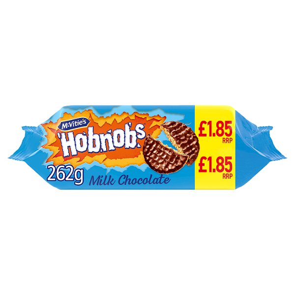 McVitie's Milk Chocolate Hobnobs Biscuits 262g