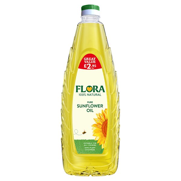 Flora Pure Sunflower Oil 1L