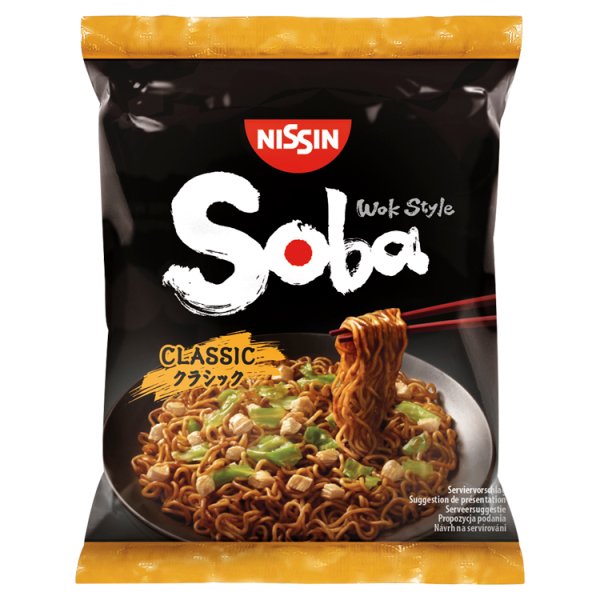 Nissin Soba Classic Instant Wok Style Noodles 109g