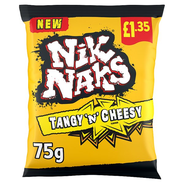 Nik Naks Tangy 'n' Cheesy 75g