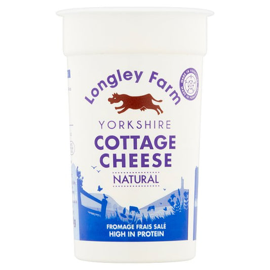 Longley Farm Yorkshire Cottage Cheese Natural 250g