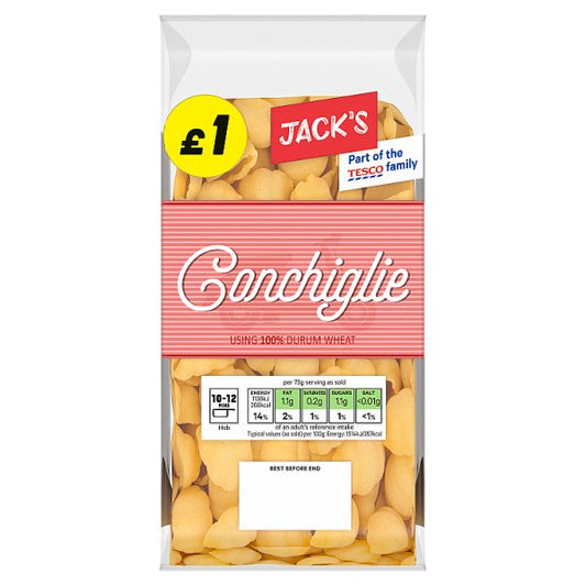 Jack's Conchiglie Pasta 500g