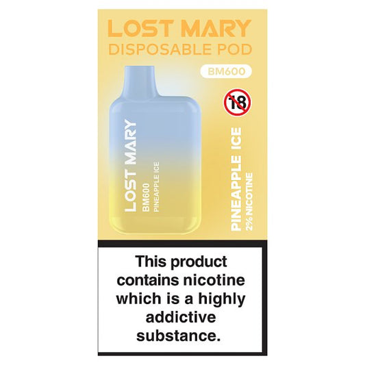 Lost Mary Disposable Pod BM600 Pineapple Ice