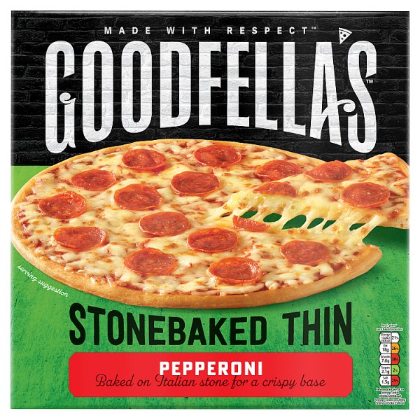 Goodfella's Stonebaked Thin Pepperoni Pizza 332g