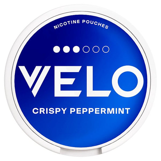 Velo Crispy Peppermint 10mg Nicotine Pouches