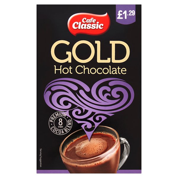 Cafe Classic Gold Hot Chocolate 8 x 25g (200g)