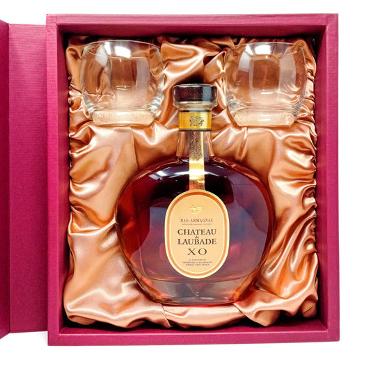 Chateau de Laubade XO Gift Set Bas Armagnac 70cl