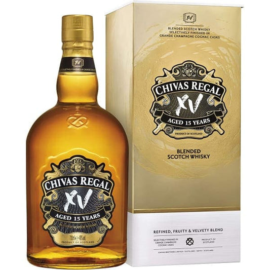 Chivas Regal XV 15 Year Old Blended Scotch Whisky 70cl