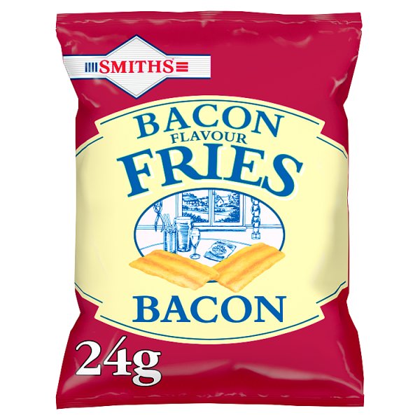 Smiths Crisps Bacon Fries Snacks 24g