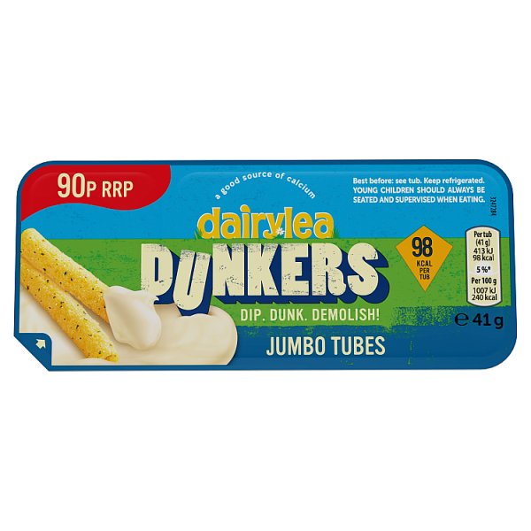 Dairylea Dunkers Jumbo Tubes Cheese Snack 41g