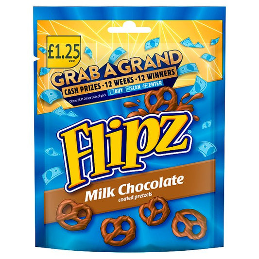 Flipz Milk Chocolate 80g