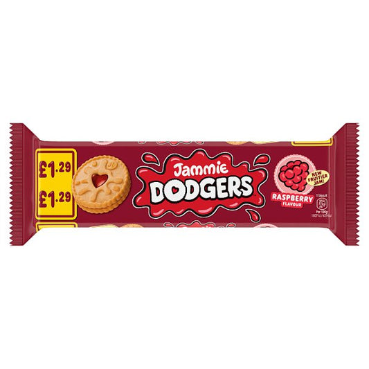 Jammie Dodgers Raspberry Flavour 140g