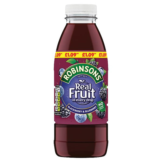 Robinsons Blackberry & Blueberry Juice Drink  500ml