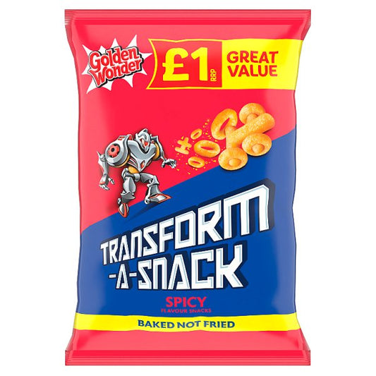 Transform-A-Snack Spicy Flavour Snacks 56g