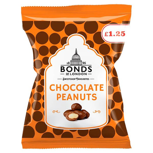Bonds of London Chocolate Peanuts 75g
