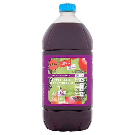 Jack's Double Strength Apple and Blackcurrant 1.5L