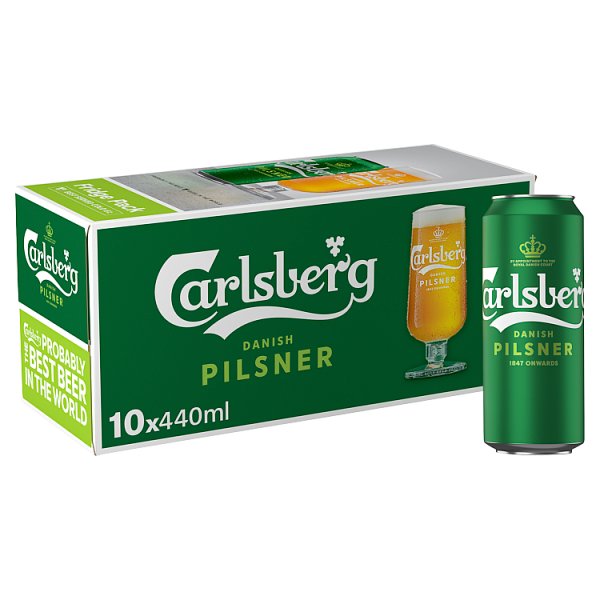 Carlsberg Danish Pilsner Lager 10x440ml