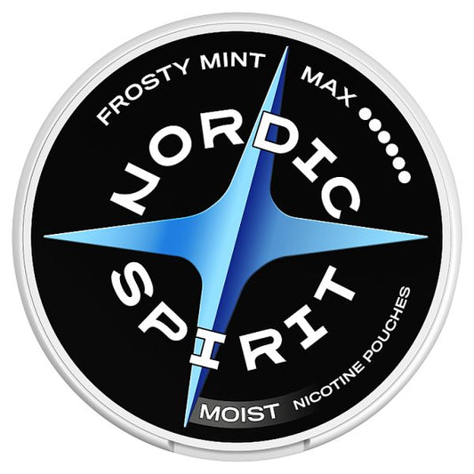 Nordic Spirit Frosty Mint Max Nicotine Pouches 17mg