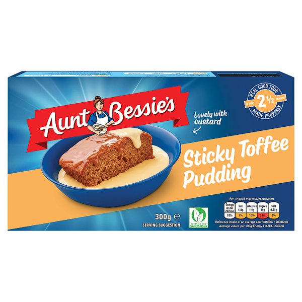 Aunt Bessie's Sticky Toffee Pudding 300g